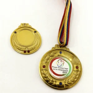 Medalla de premiación personalizada
