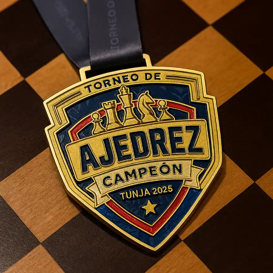 Medallas metalicas Tunja