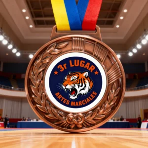 Medallas baño bronze