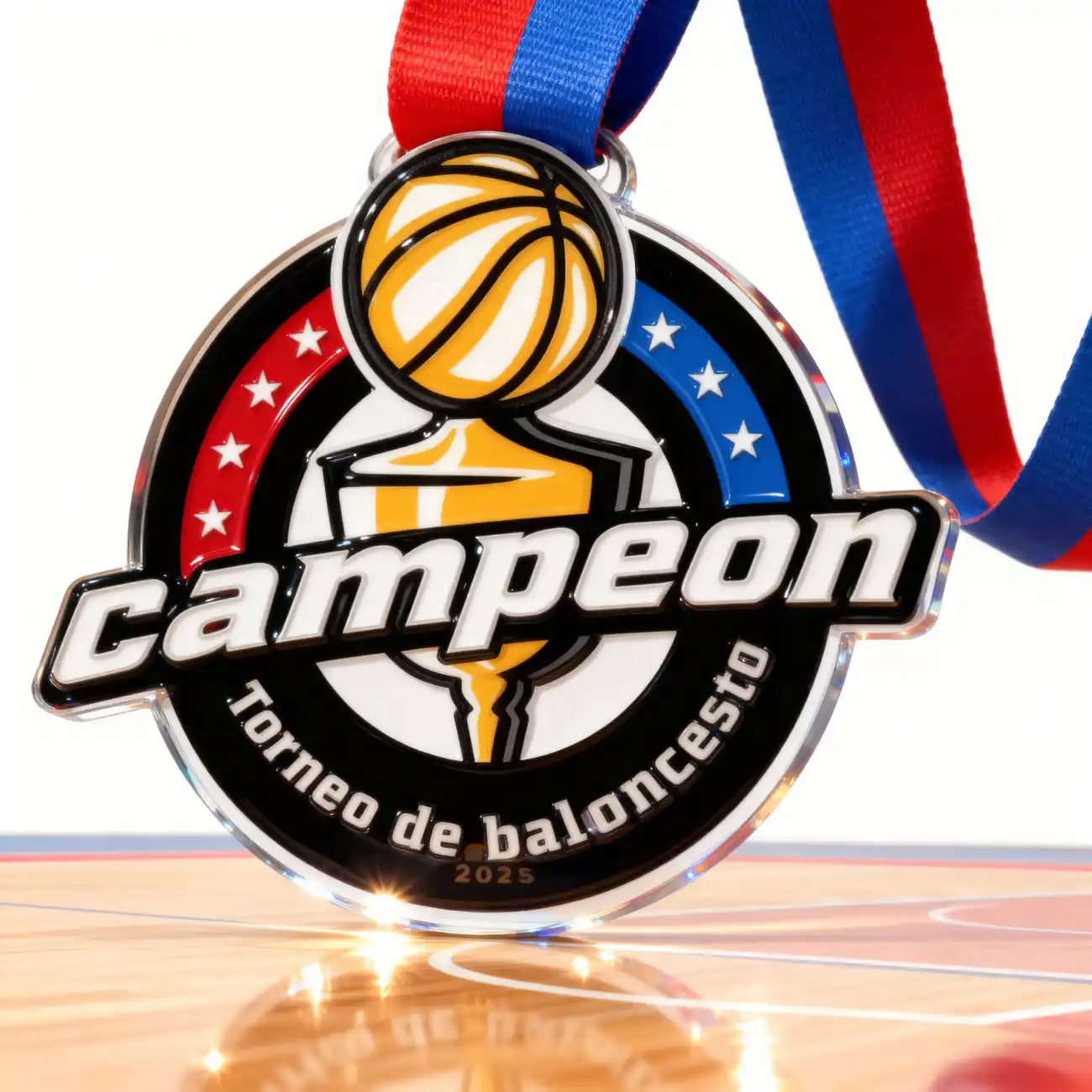 Medalla Acrilico