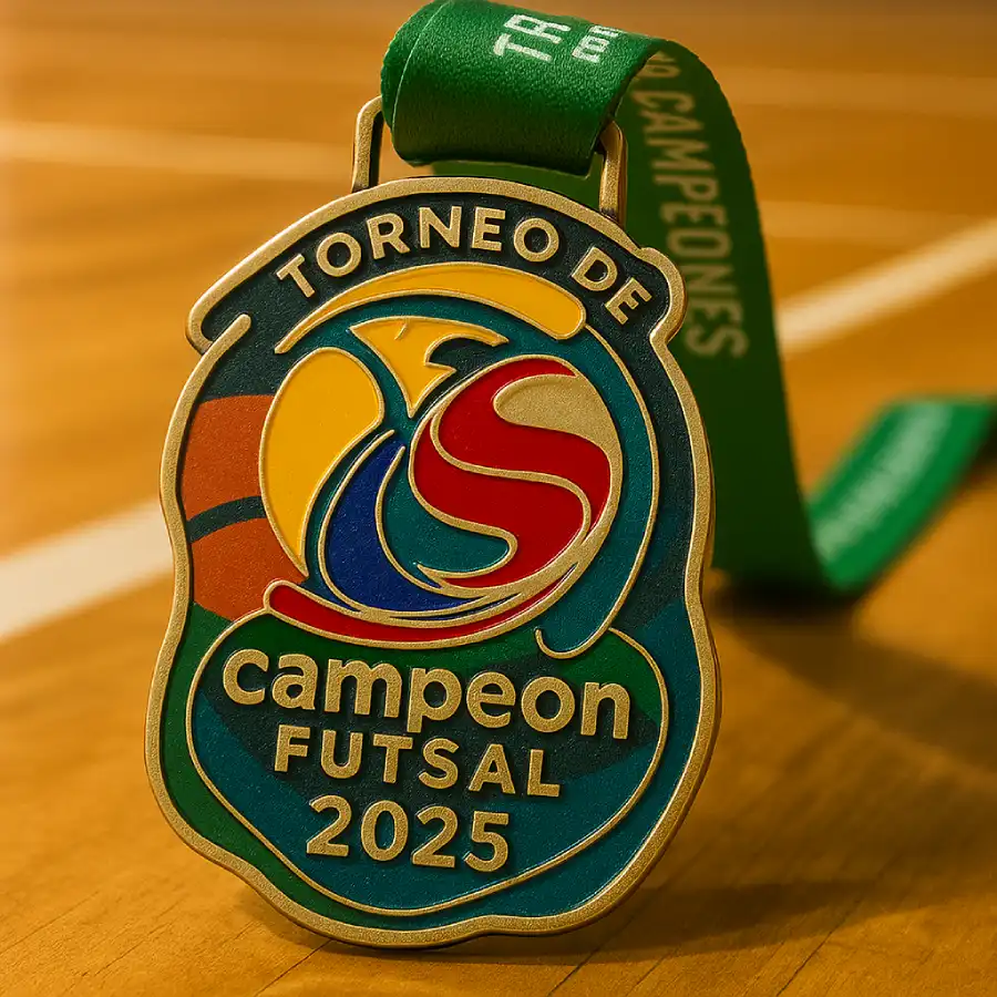 medallas zamac