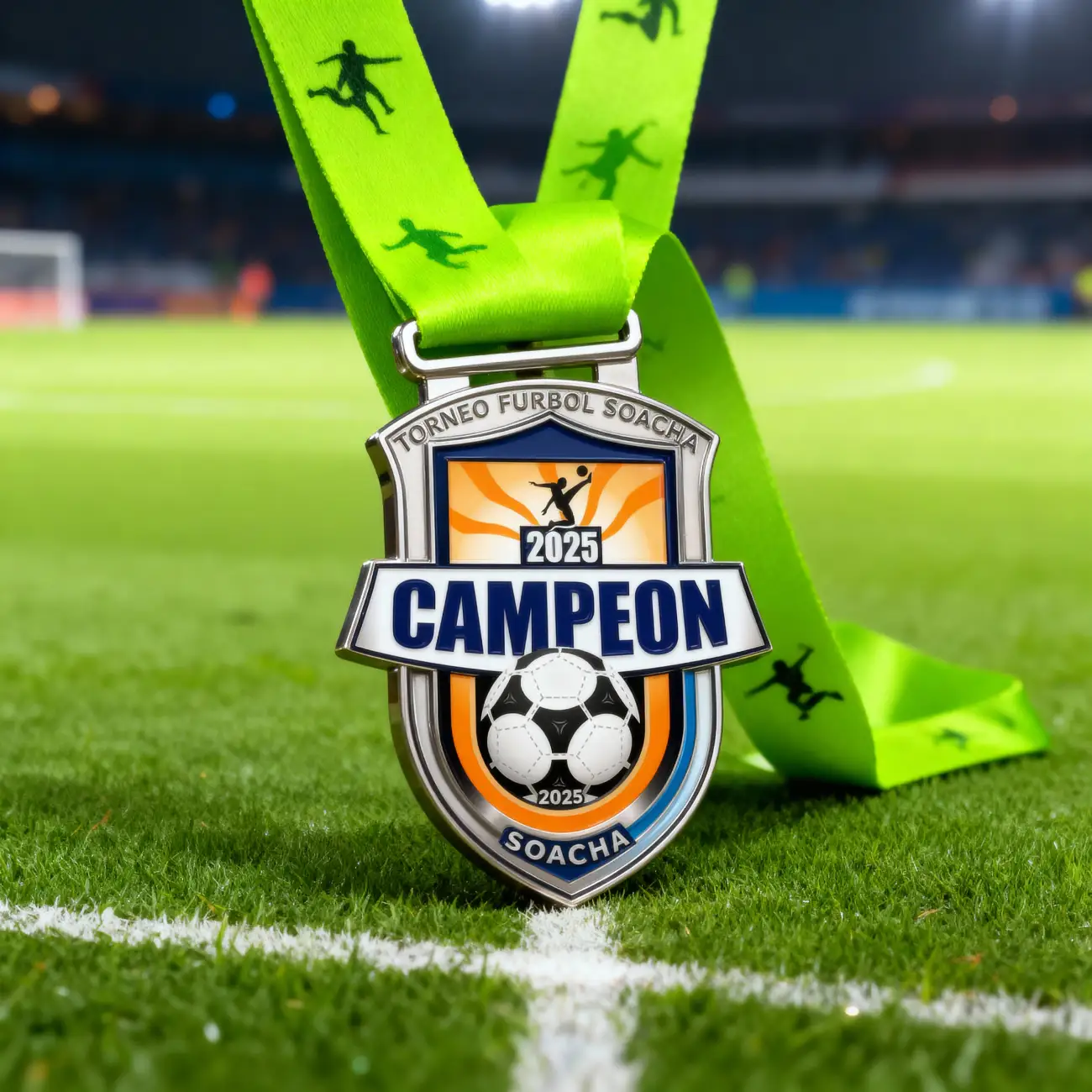 Medallas de fútbol Soacha