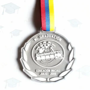 Medalla Acrílica de Graduación Personalizada