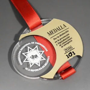 Medalla Acrílica de Premiación