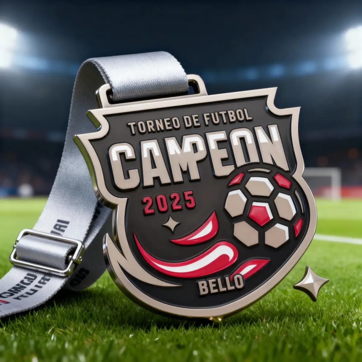 Medallas de futbol Bello