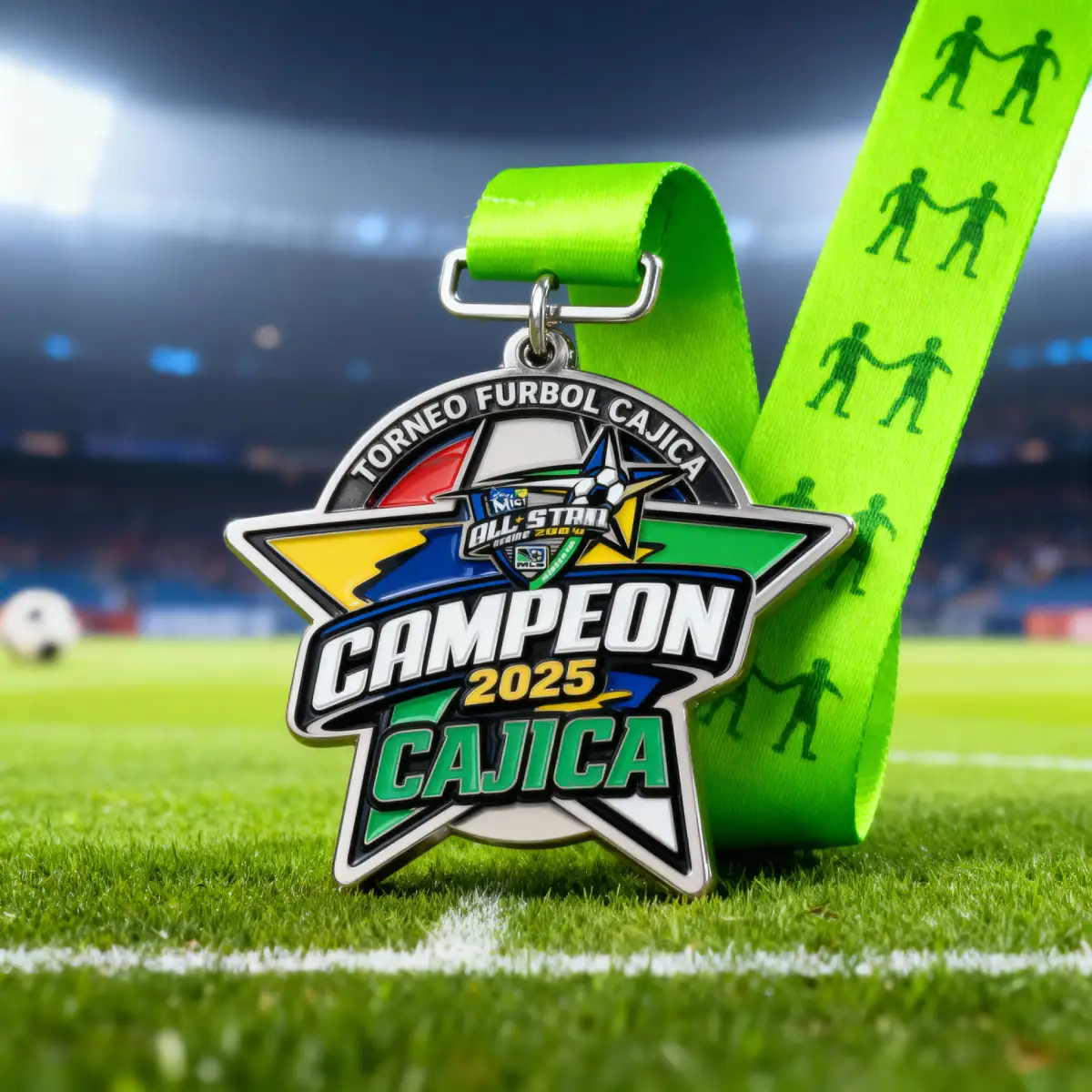 Medallas de fútbol Cajica