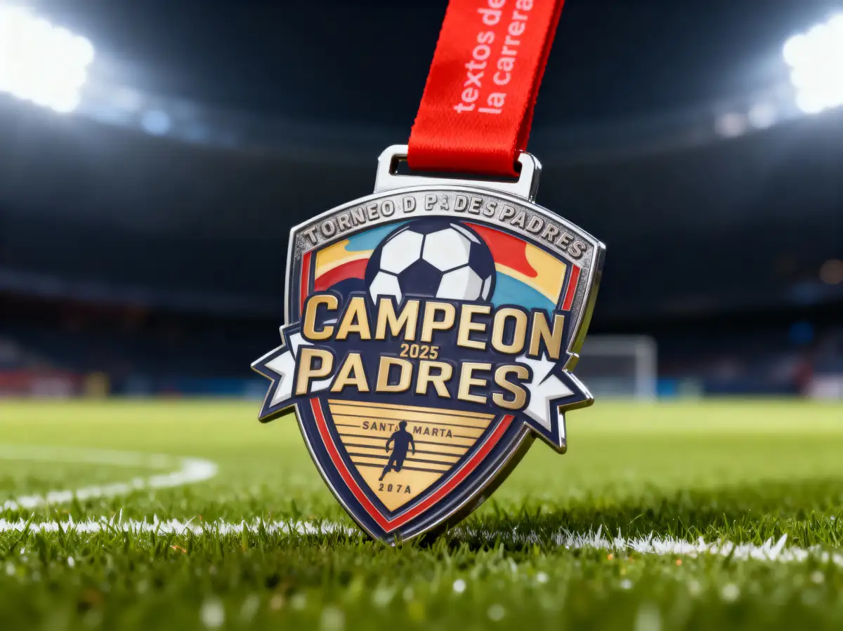 Medallas premiacion en Santa Marta