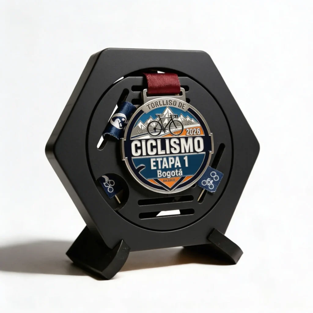 medalla-ciclismo-con-medallero-modular-mas-soporte