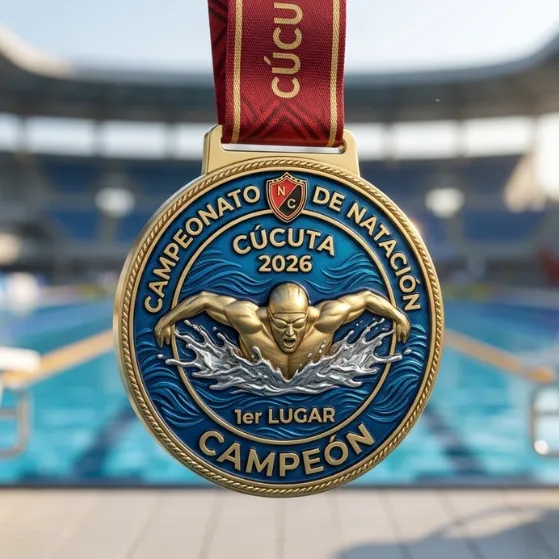 medalla-clasica-metalica-natacion