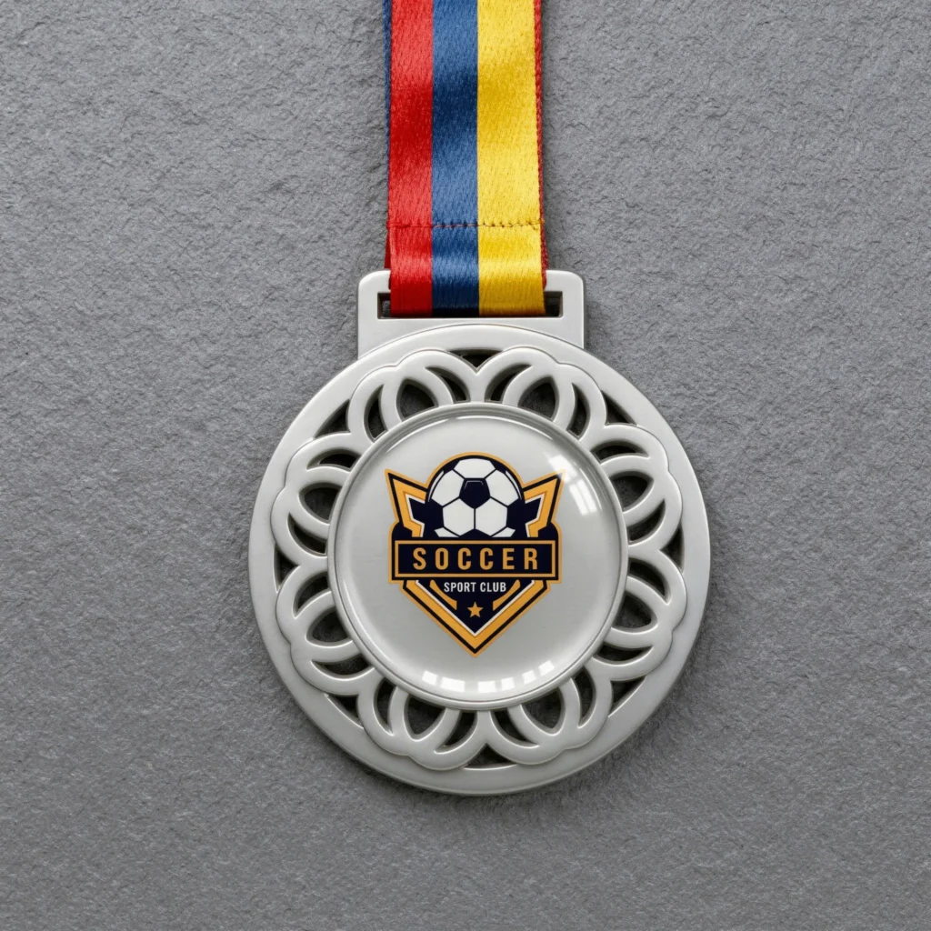 medalla-flor-clasica-soccer