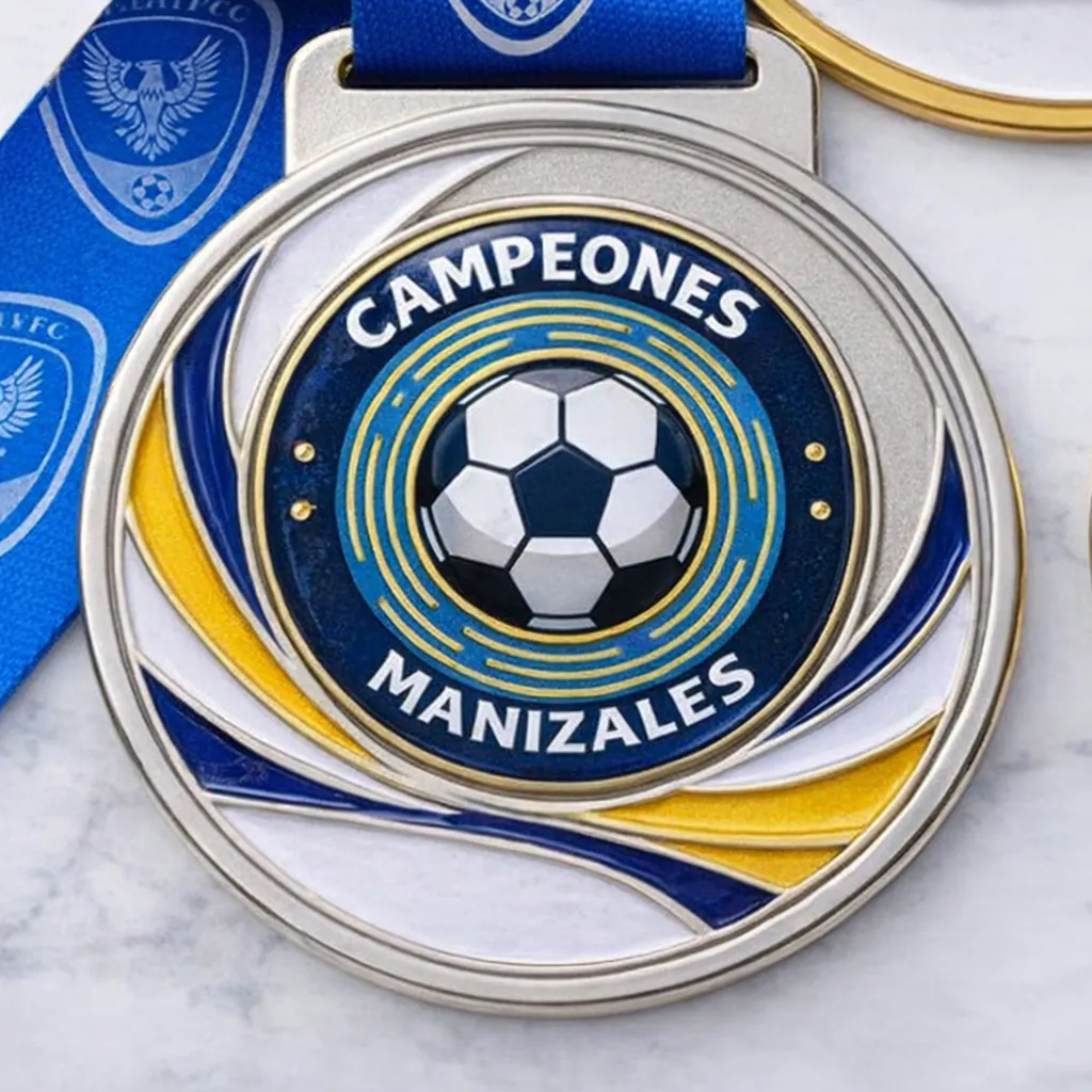 medalla-metalica-de-plata-campeonatos-manizales