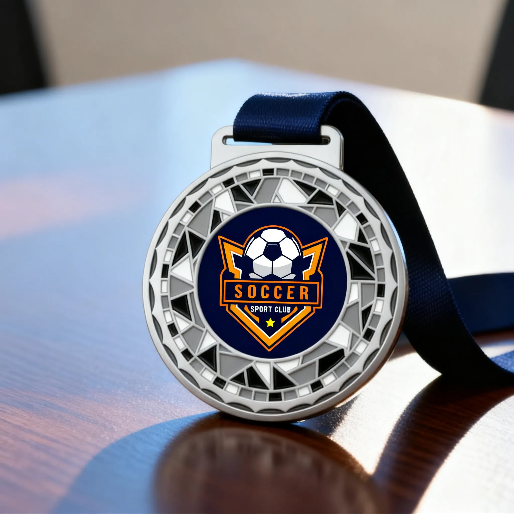 medalla-metalica-tipo-triangulos-futbol