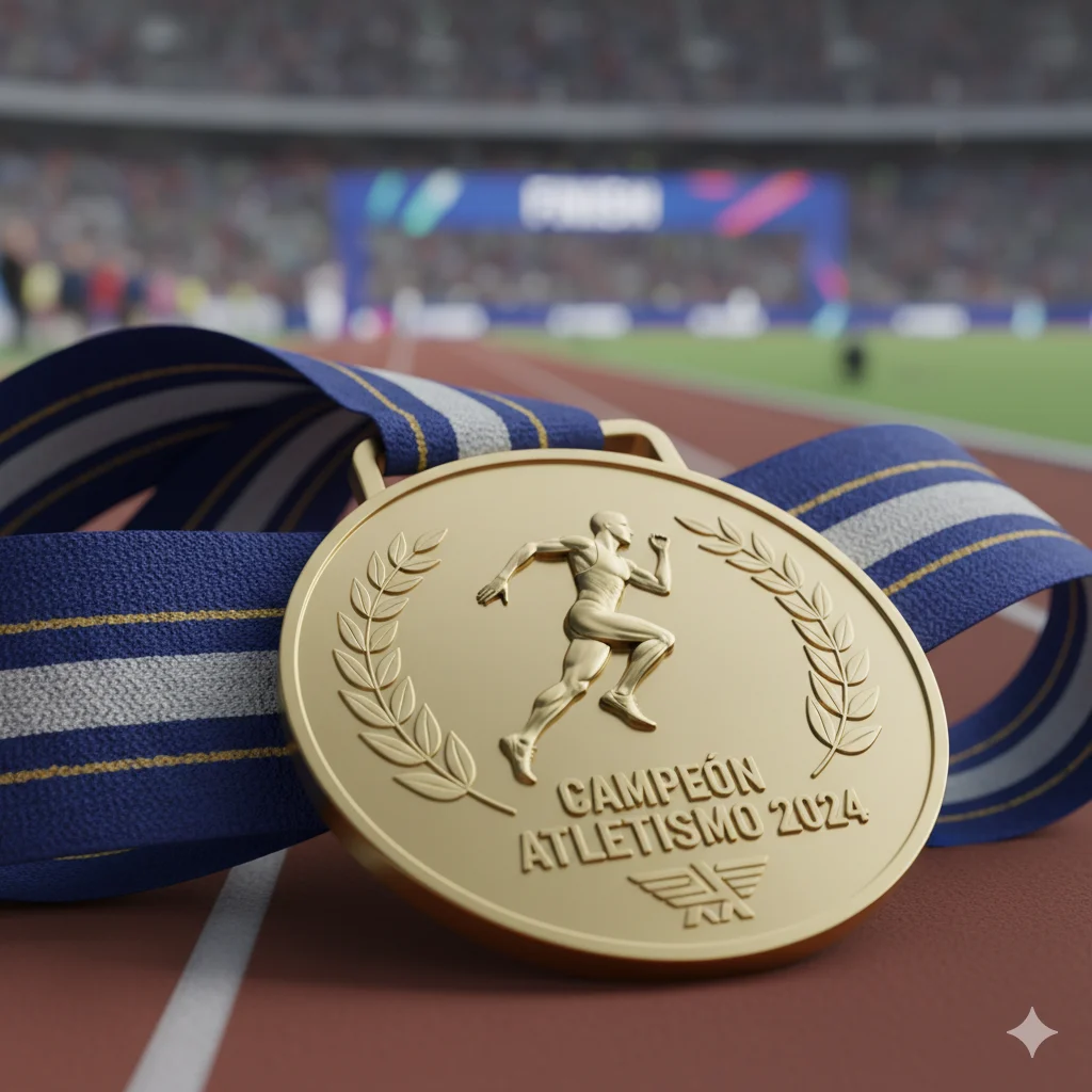 medalla atletismo