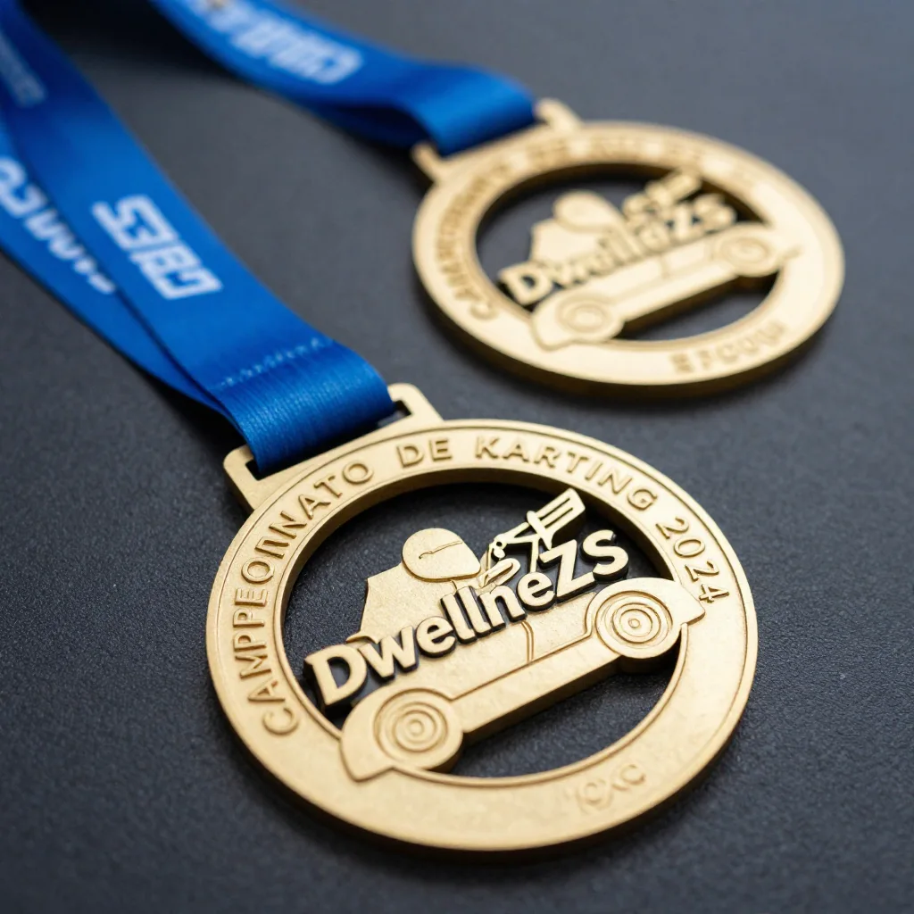 medallas metalicas