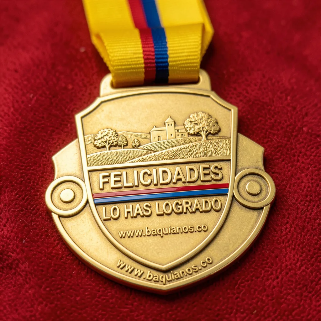 medallas metalicas