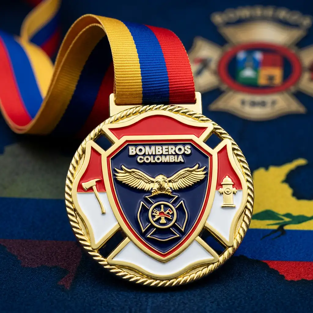 condecoracion para bombero