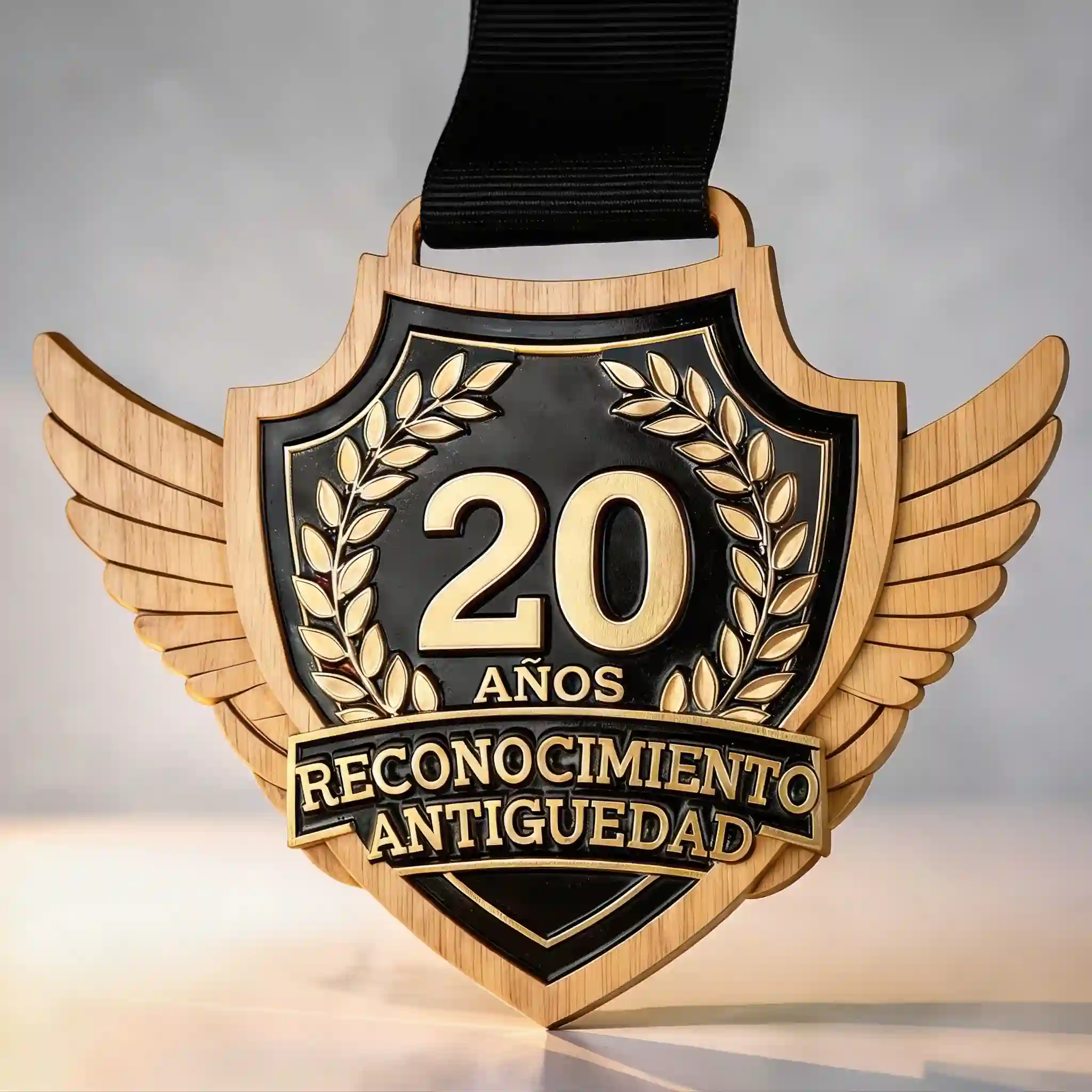 medalla de reconocimiento