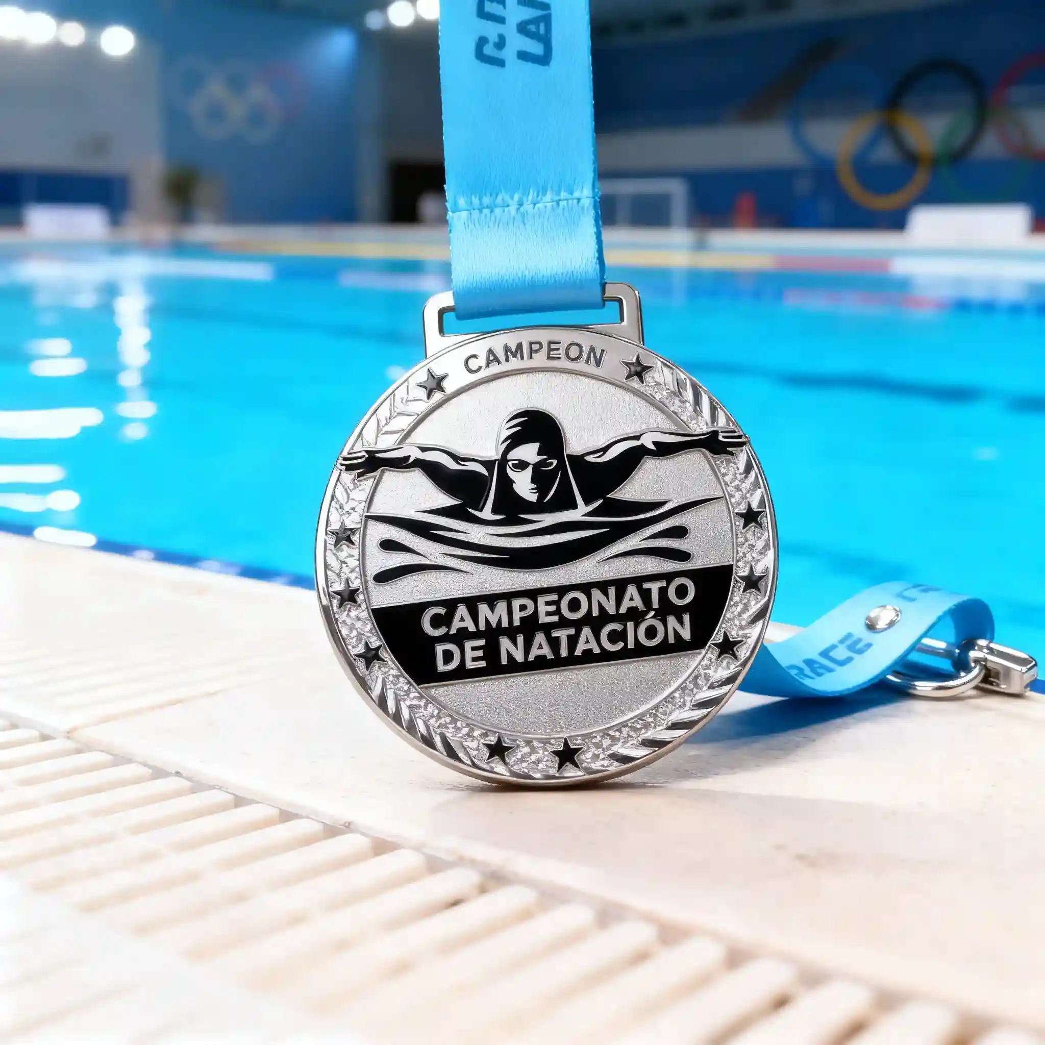 medallas para natacion