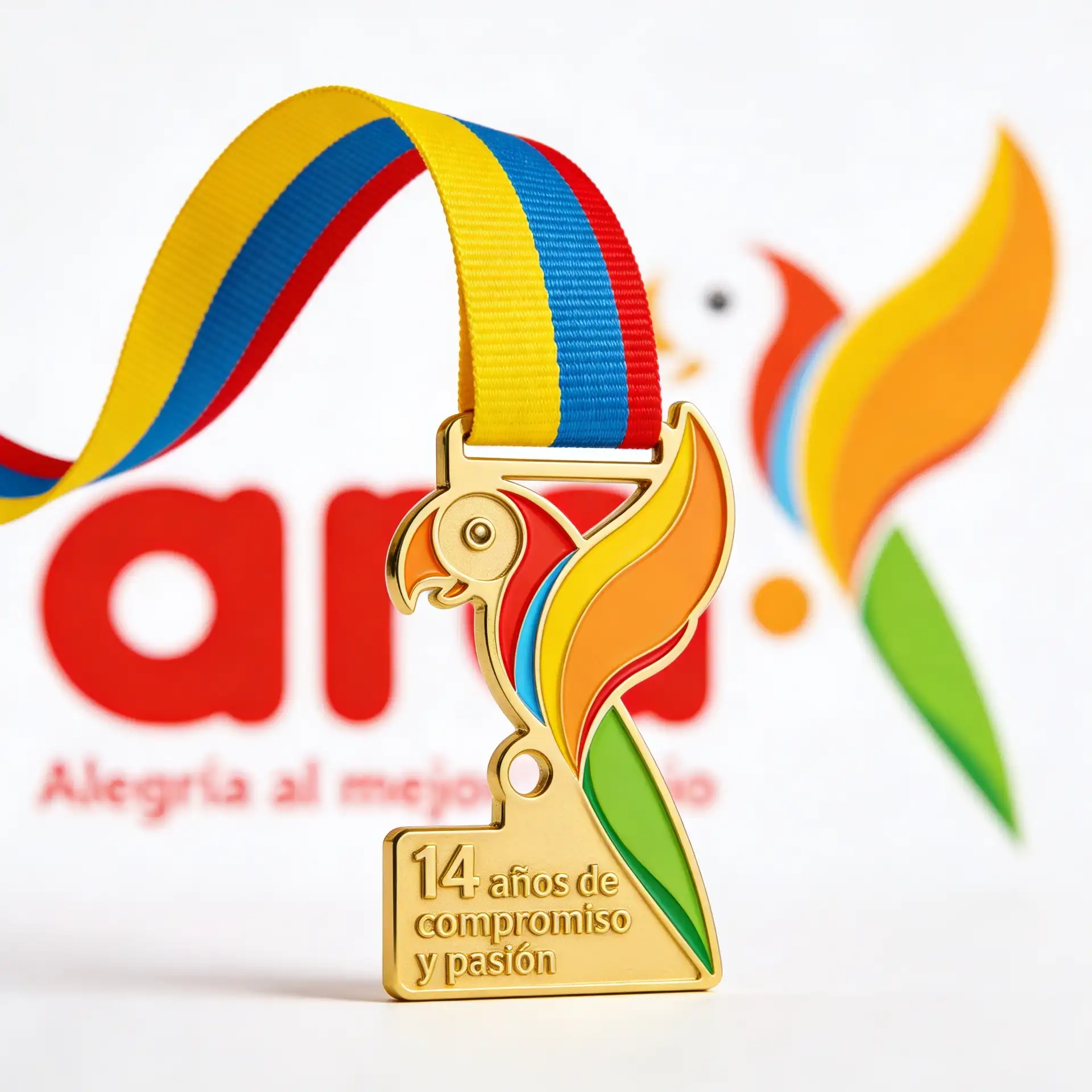 medallas de reconocimiento