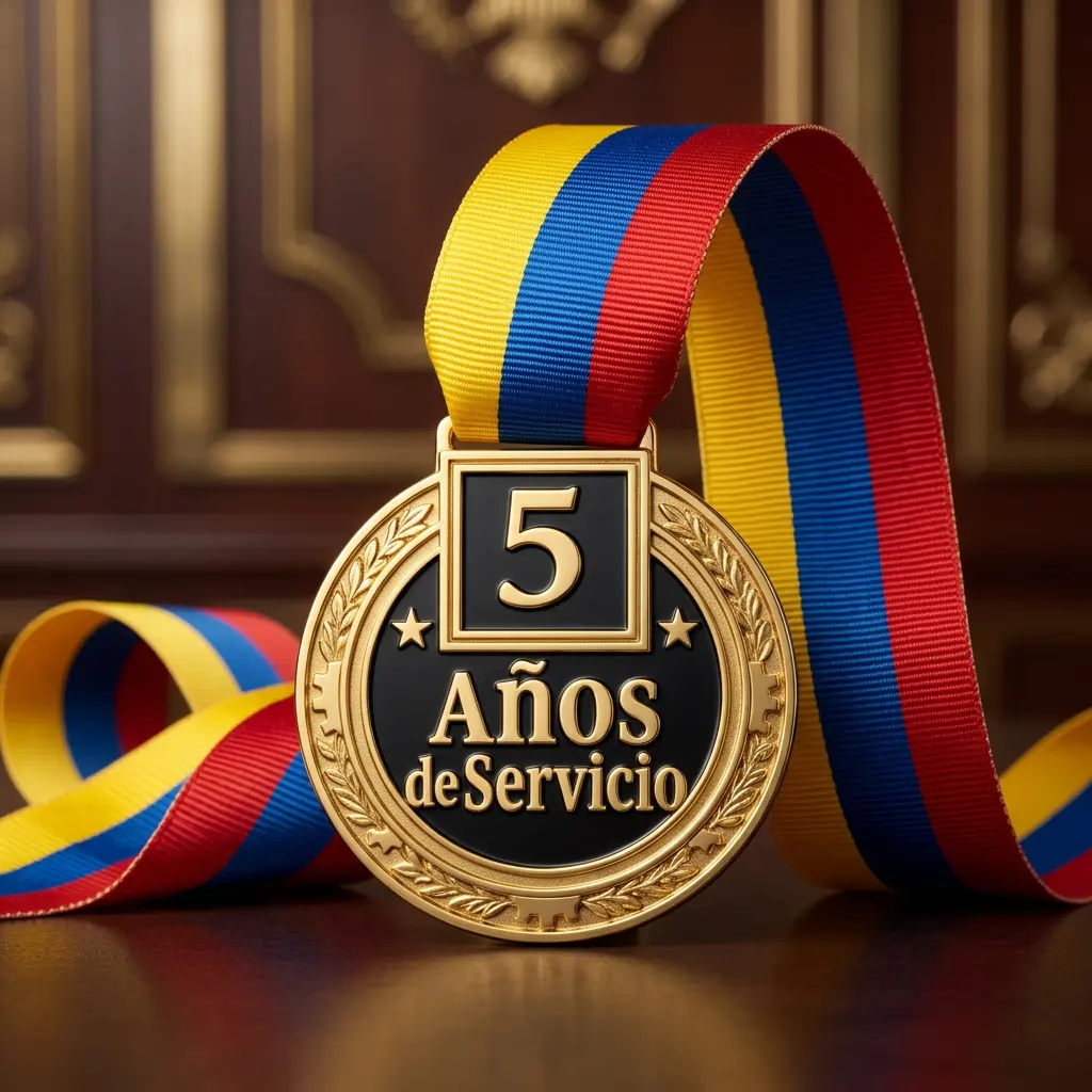 medallas de reconocimiento