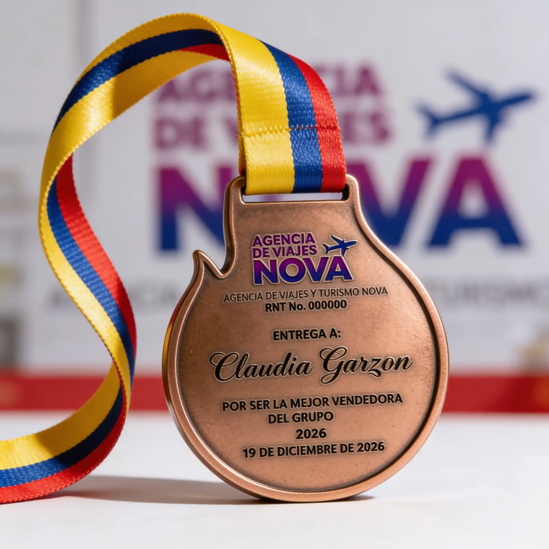 medallas para empleados
