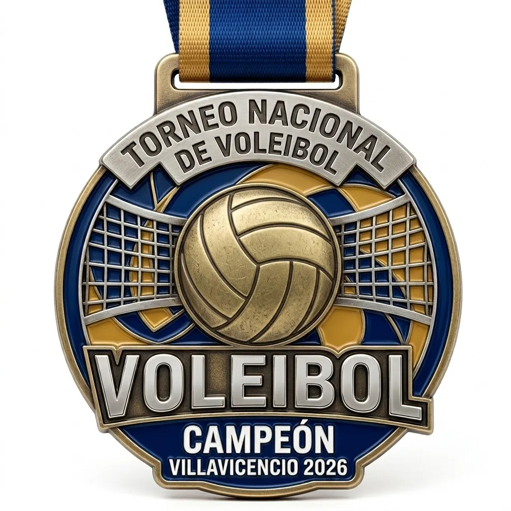 podio-oro-plata-bronce-torneo-voleibol-bano-metalico-cinta-colores