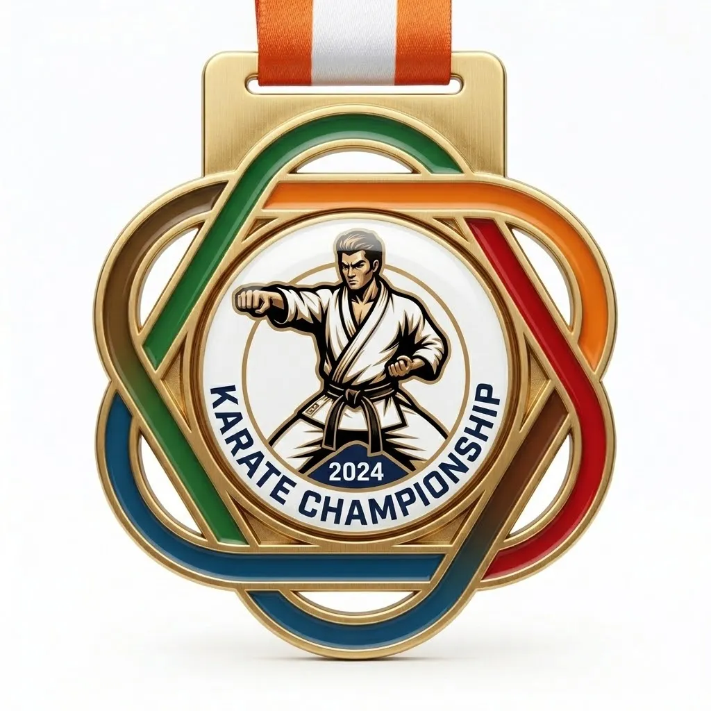set-oro-plata-bronce-podio-torneo-karate-tres-escalones
